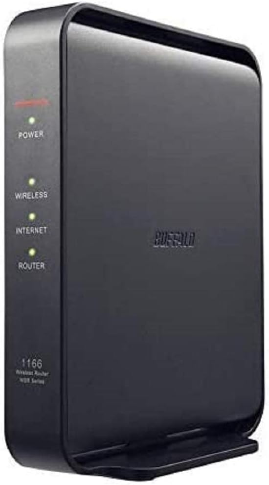 BUFFALO バッファロー WiFi 無線LAN ルーター WSR-1166DHPL2/N 11ac ac1200 866 300Mbps IPv6対応 デュアルバンド 3LDK 2階建向け エコパッケージ テレワーク 日本メーカー 【 iPhone 15 / 14 / 13 / 12 / iPhone SE(第二世代) / Nintendo Switch メーカー動作確認済み】