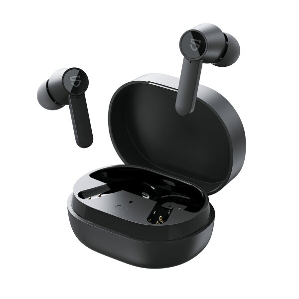 ワイヤレスイヤホンSOUNDPEATSQBluetoothイヤホンBluetooth5.0ワイヤレス充電Type-Cうどんカナル