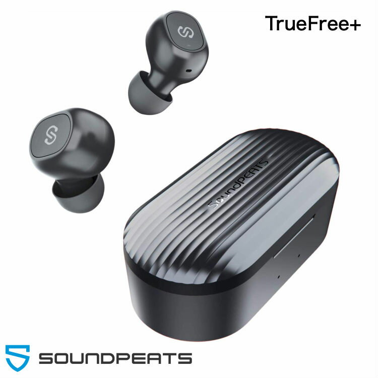 CXCz TrueFree+ TEhs[c SoundPEATS u[gD[X Cz bluetooth 5.0 TrueFreeplus [J[c 100Ki SCX AAC 35ԘAĐ yAO CX }CN e[N ICc