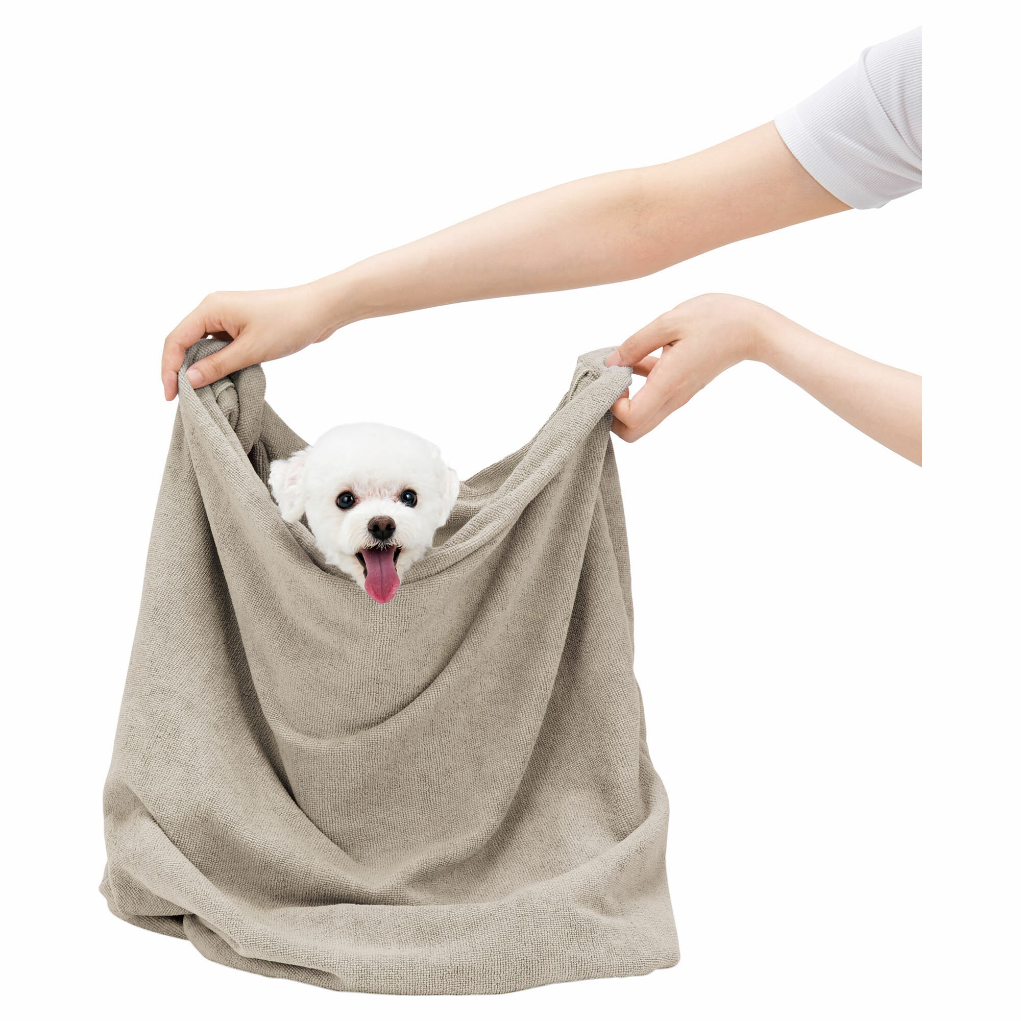 【ハッピーベル】超吸水バスタオルバッグM【賞味期限 】