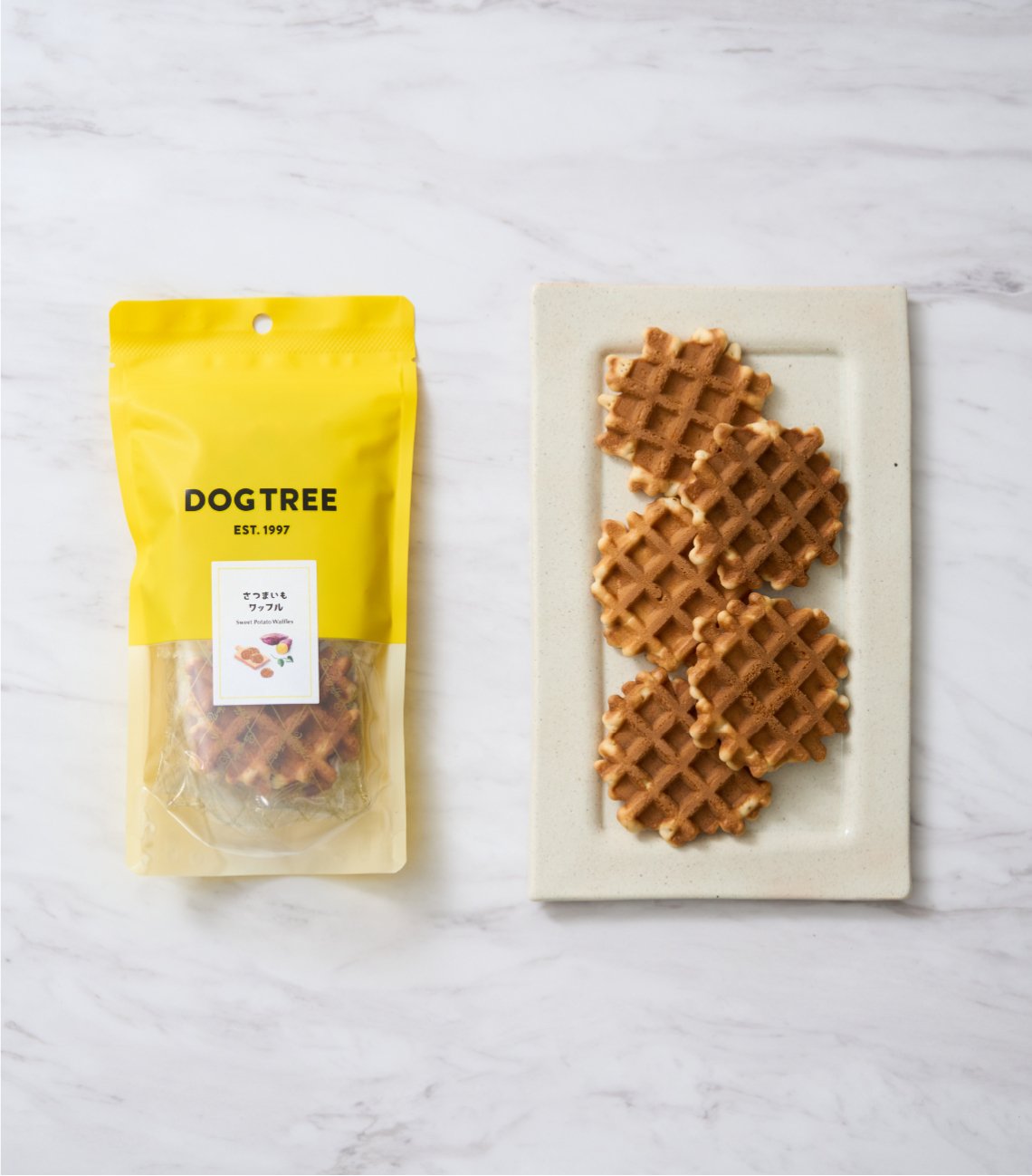 【ハッピーベル】さつまいも ワッフル 5枚【賞味期限 20260924】