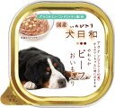 犬日和トレイ ビーフ アラウンド10歳100g 