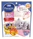 【マラソン タイムS15%OFFクーポン配布中】コンボ プレゼント キャット おやつ 子ねこの健康維持 42g【賞味期限 20261031】