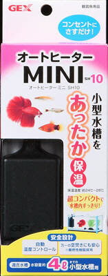 【メーカー・ブランド】ジェックス【原材料】ケースU：PBT（V0材）、ケースL：BT（V0材）、キスゴム：NR【サイズ】幅：68 x 奥行き：58 x 高さ：178（mm）原産国：中華人民共和国●小型容器をあったか保温●超コンパクトで水槽内すっきり●自動温度コントロール●万一の空焚きにも安心※難燃性樹脂採用●水容量約4Lまでの小型容器用