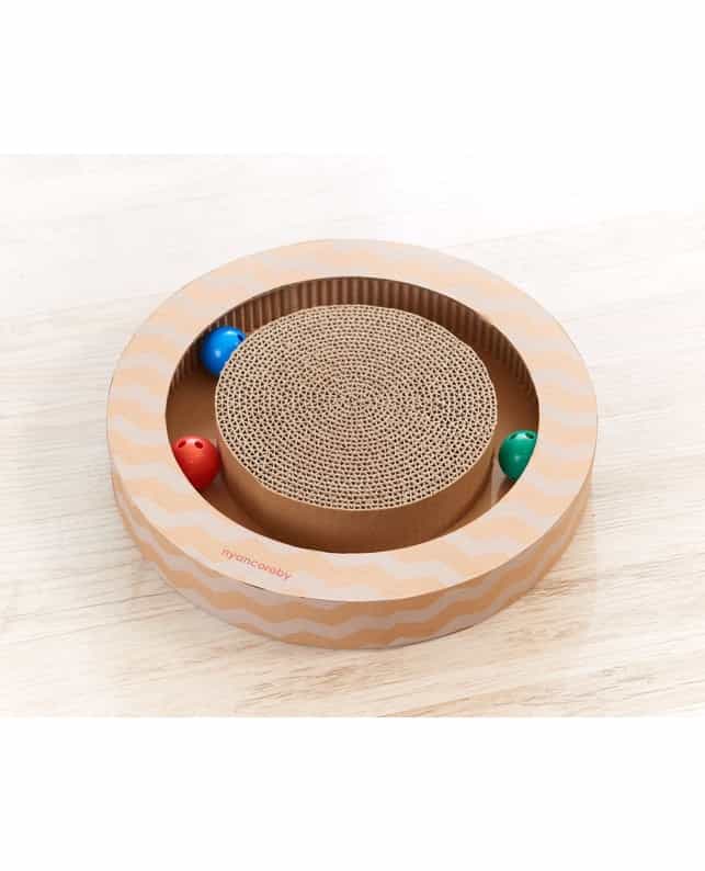 【ブラックフライデー15%OFFクーポン配布中】ニャンコロビー サークルタイプ ナチュラル