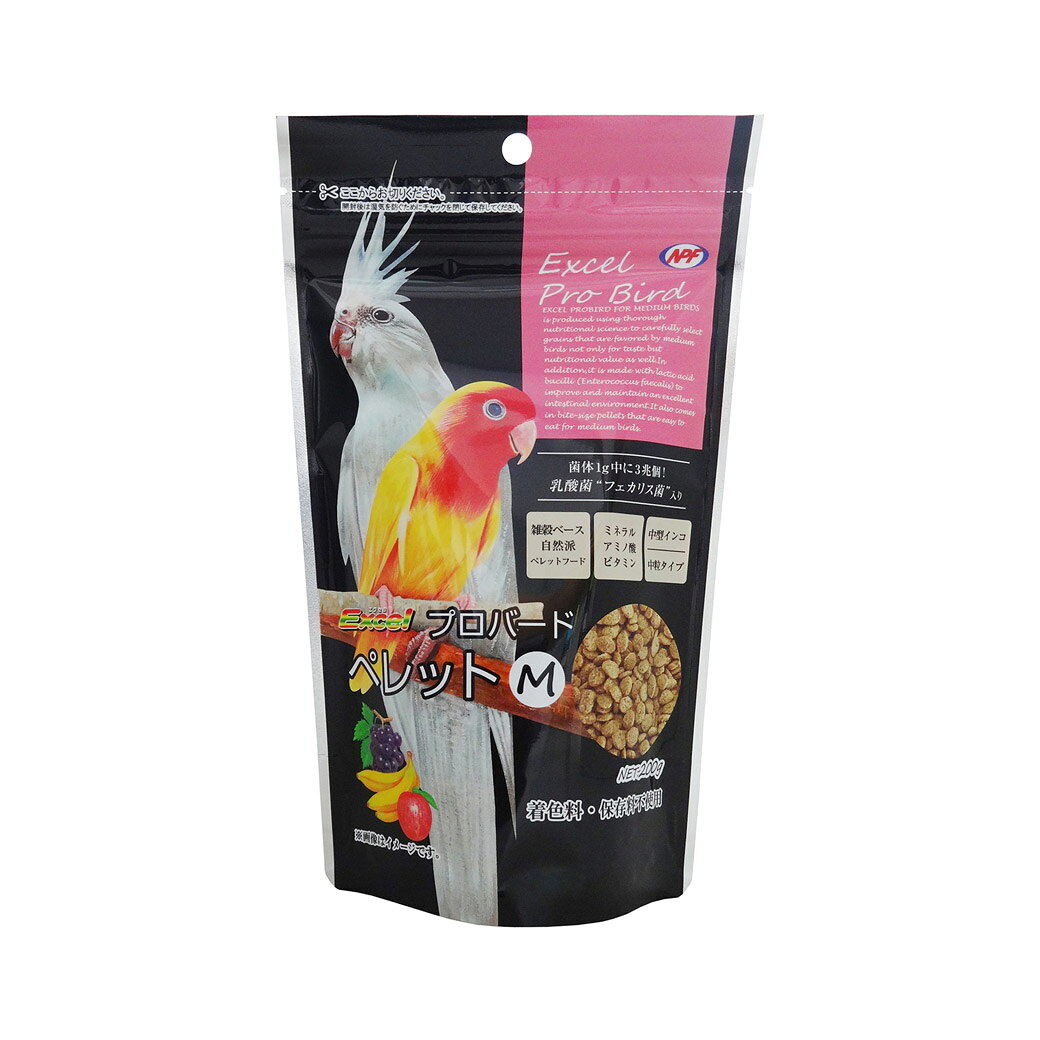 【ハッピーベル】エクセル　プロバード　ペレットM【賞味期限 20271130】