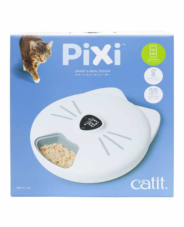 【30日は0のつく日 10％クーポン配布中】Catit Pixi スマート 6ミールフィーダー