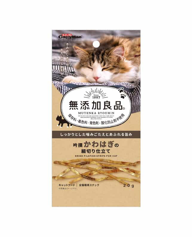 【マラソン10%OFFクーポン】無添加良品　吟撰かわはぎの細切り仕立て【賞味期限 20260531】