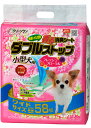 【買い物マラソン10%クーポン配布中】香る消臭シートダブルストップ小型犬用フレッシュフローラルの香りワイド(4)