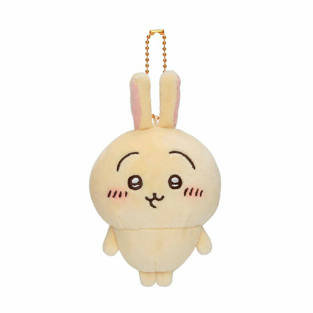 うさぎ もちっとぷちミニマスコット（ちいかわ）キーホルダー キーチェーン ボールチェーン もちもち グレイ・パーカー・サービス(Gray Parker Service)