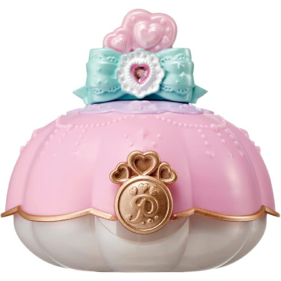 プリティアップチーク ラブリーハート プリティホリック Pretty Up Cheek Pretty Holic デリシャスパーティ プリキュア キュアプレシャス 和実ゆい チーク 可愛い かわいい 女の子 メイク ハートのチーク ベビーピンク ビューロ バンダイ