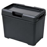 ゴミ箱　ダストボックスL ティシュ　W733　ウォークスルー/おもり付/ティシュ置き　カー用品のセイワ(SEIWA)　メーカー直販