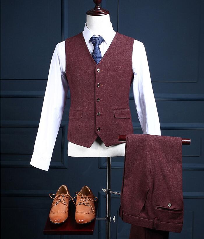 スーツ ジャケット ベスト パンツ メンズ おしゃれ スタイリッシュ ウール 英国風 ビジネス ブラック ストライプ 3点 紳士 結婚式 大きめサイズ