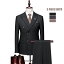 ダブルスーツ タキシード メンズ スーツ スリムスーツ ビジネス キャリア リクルートスーツ 通勤 オフ..
