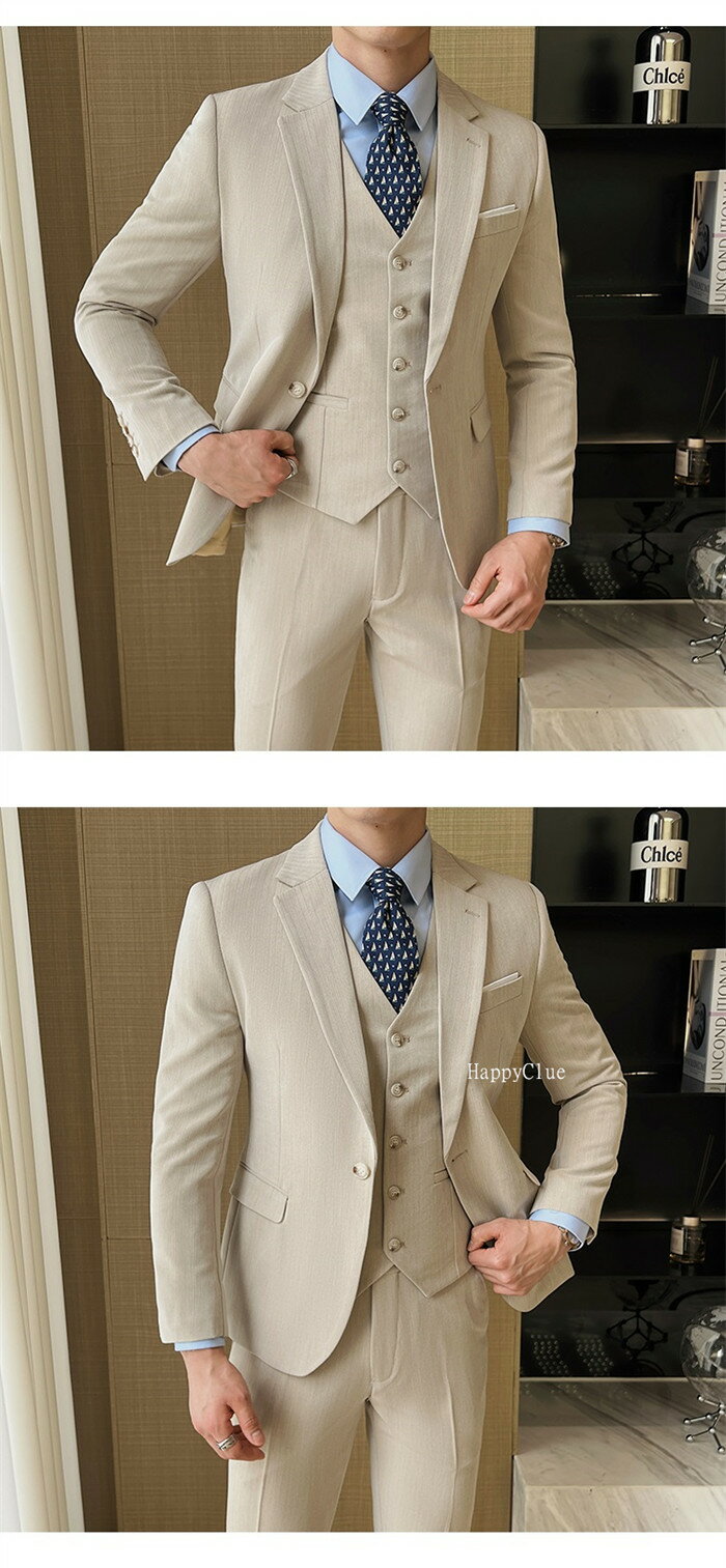 3ピーススーツ メンズスーツ スリムスーツ 洗える タキシード 礼服 細身 紳士服 おしゃれスーツ パンツスーツ 結婚式 前撮り メンズスーツ スリーピース 発表会 フォーマルスーツ ビジネススーツ 通勤 オフィス 面接 二次会 同窓会 パーティー 大きいサイズ ピンク 緑 杏色