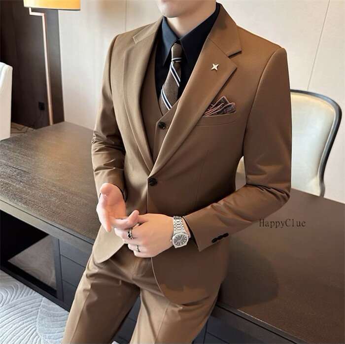 スリーピース スーツ メンズ タキシード 紳士服 発表会 3ピース スリムスーツ 洗える オールシーズン 春夏秋冬 ストレッチ メンズスーツ 卒業式 入学式 おしゃれスーツ フォーマル 結婚式 パーティー 成人式 大きいサイズ カジュアル ビジネススーツ 通勤 オフィス 入社