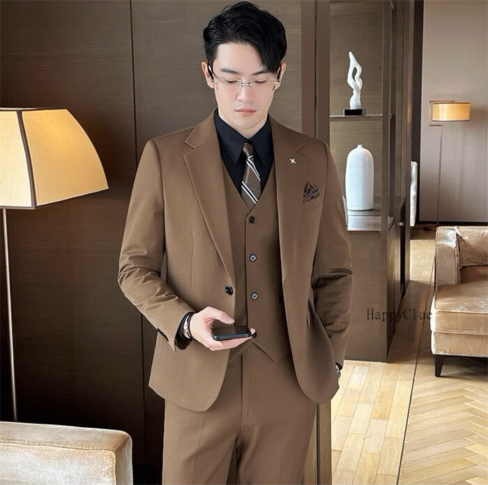 スリーピース スーツ メンズ タキシード 紳士服 発表会 3ピース スリムスーツ 洗える オールシーズン 春夏秋冬 ストレッチ メンズスーツ 卒業式 入学式 おしゃれスーツ フォーマル 結婚式 パーティー 成人式 大きいサイズ カジュアル ビジネススーツ 通勤 オフィス 入社