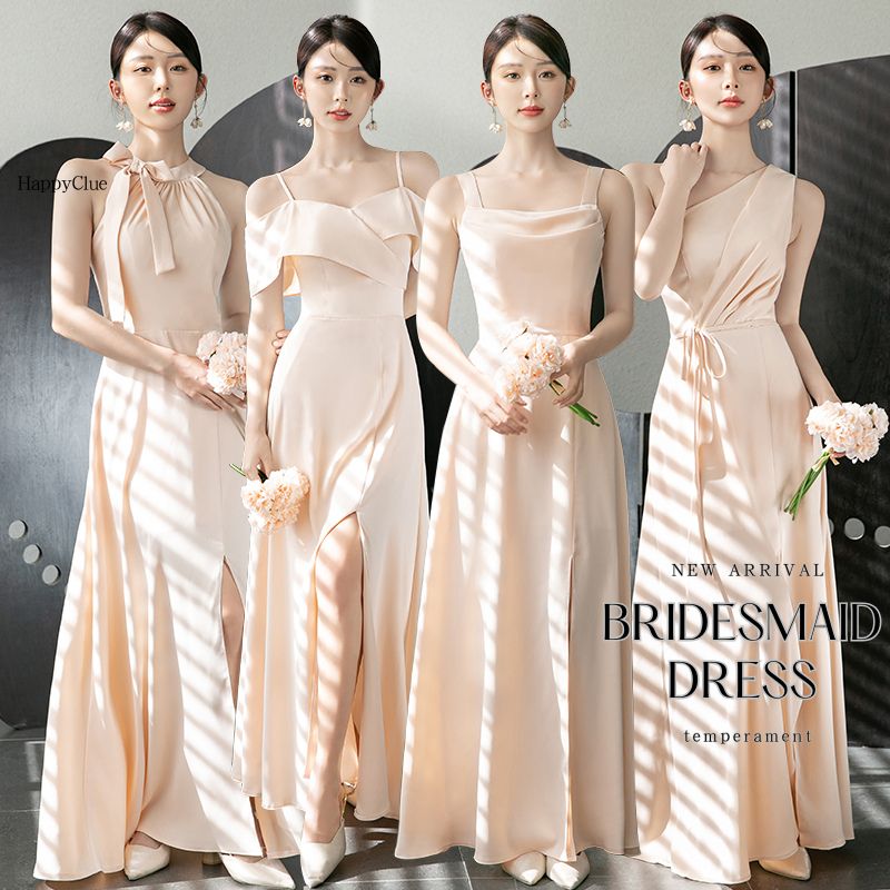 乐天商城 - ライズメイドドレス お揃いドレス 衣装 Long dress フェミニン レディース パーティードレス 結婚式 ワンピース 二次会ドレス ロングドレス ブライダル ウエディングドレス 綺麗め 上品 お姫系 二次会 マキシ お呼ばれ 発表会 演奏会 おしゃれ 30代40代50代 大きいサイズ