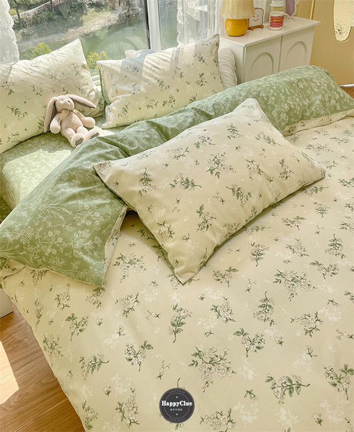 肌掛け布団 掛け布団カバー 布団カバー シングル ダブル 綿100％ 四季通用 綺麗め 花柄 ふとんカバー 3点セット 4点セット 布団カバーセット 掛ふとんカバー かけ布団 洗える 寝具カバー オールシーズン 洗濯 丸洗いOK インテリア 安心 清潔 肌に優しい 一人暮らし happyclue-10014561 HappyClue 楽天市場店 サンプル画像3