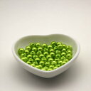 ガラス製パールビーズ 4mm 6mm 8mm 10mm 全80色 カラーサンプル有 NO.69 ハッピークラフト/HAPPYCRAFT