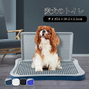 【送料無料】犬トイレ トレー いぬ 犬 ペットトイレ おしゃれ トイレトレーニング ペットトレー ワイド ペット用 フチもれ防止 いたずら防止 ふち漏れ フチ漏...