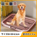【送料無料】犬トイレ トレー いぬレギュラー 犬 ペットトイレ ひっかき防止 おしゃれ トイレトレーニング ペットトレー ワイド ペット用 フチもれ防止 いたず...