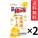 北海道限定 柿の種 北海道チーズ味 56g × 2袋セット 亀田製菓 送料無料 / アジカル 小袋 タイプ 北海道 限定 お菓子 おやつ ご当地 ギフト プレゼント 亀田 ポイント消化 ポイント消費 ポイントアップ ポイントUP チーズ Cheese おかき せんべい ポイント還元 ポイント