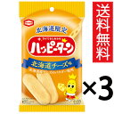 北海道限定 ハッピーターン 34g × 3袋セット 北海道チーズ味 亀田製菓 送料無料 / アジカル 小袋 タイプ 北海道 限定 お菓子 おやつ ご当地 ギフト...