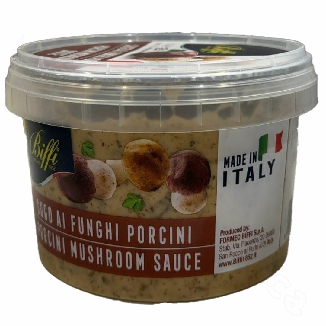 BIFFI マッシュルーム パスタソース 700g 冷蔵 Biffi Porcini Sauce ポルチーニ茸 マッシュルーム きのこ スパゲティ 手軽 簡単 本格的 イタリア グルメ ブルスケッタ 肉料理 【Costco コストコ】のサムネイル