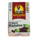 サンメイド オーガニックレーズン 907g x 2袋 Sun-Maid Organic Raisins 砂糖無添加　ドライフルーツ　ケーキ　お菓子 食品【Costco コストコ】