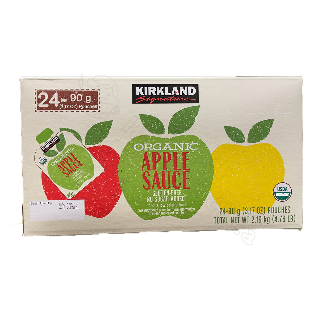 商品名カークランドシグネチャー オーガニック アップルソース 90g x 24個原材料名有機りんご、酸化防止剤内容量2.16kg原産国名アメリカ賞味期限（ご購入時期により変動致します）商品説明赤ちゃんの離乳食にも使えます。 味見をしてみると大人でも満足のおいしさです。 ピューレ状のリンゴなのですが甘酸っぱくてとてもおいしい。 ヨーグルトに混ぜて食べるのもおすすめ！