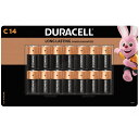 デュラセル DURACELL アルカリ単2 電池 14本 5年保存可能 水銀不使用 アルカリ 電池 ロングセラー 大人気 大容量 長持ち アルカリ 乾電池 コスパ抜群 ストック 中国製 リモコン 懐中電灯 おもちゃ 時計 おすすめ 防災 備品 消耗品 生活雑貨 日用品【Costco コストコ】