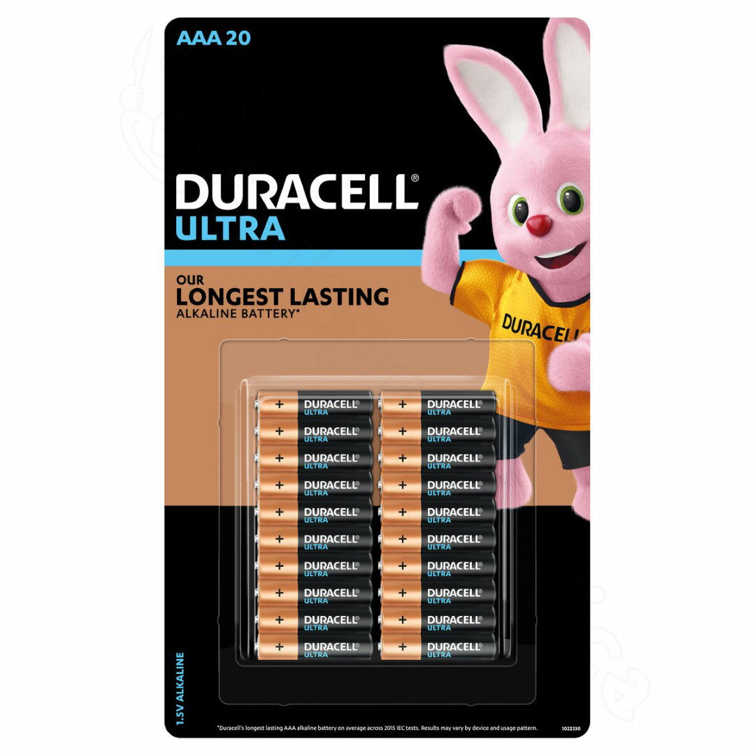 デュラセル DURACELL ウルトラ 単4 電池 20本 10年 保存可能 水銀不使用 アルカリ 電池 ロングセラー 大人気 大容量 長持ち アルカリ 乾電池 コスパ抜群 ストック 中国製 リモコン 懐中電灯 おもちゃ 時計 おすすめ 防災 備品 【Costco コストコ】