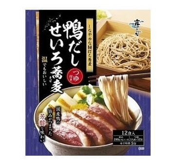霧しな 鴨だしせいろ蕎麦 12食 つゆ付き 常温保存 そば 乾麺 鴨せいろ蕎麦 鴨南蛮蕎麦 つけそば かけそば かも カモ ねぎ ネギ 【Costco コストコ】のサムネイル