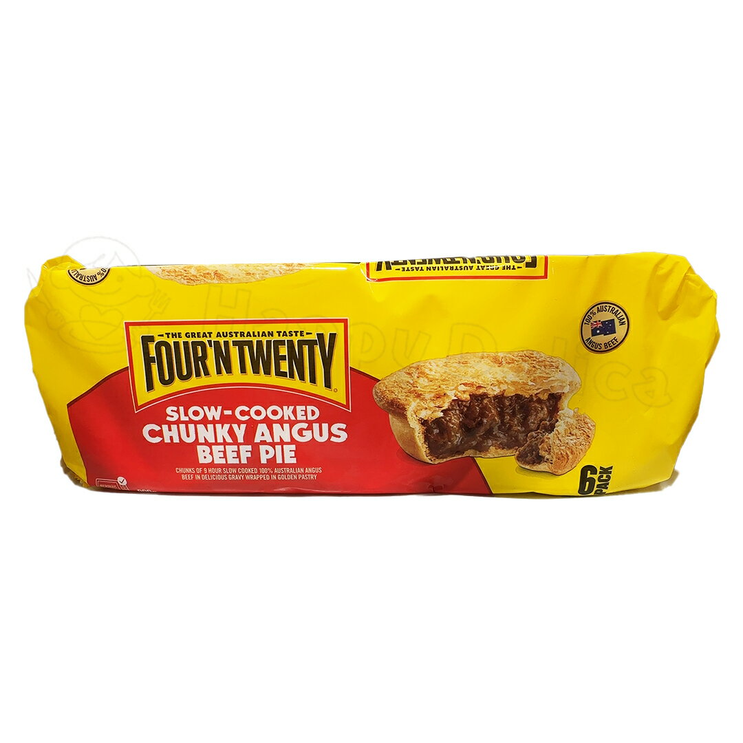 FOUR‘N TWENTY アンガスビーフパイ 150g x 6 ミートパイ 総菜 お弁当 ワンハンド フード イベント クリスマス 誕生日 パーティー 軽食 おつまみ おかず 朝食 牛肉 パイ生地 おやつ オーストラリア トマトペースト 個包装 ミニサイズ 食べきり 食品 冷凍 【Costco コストコ】のサムネイル