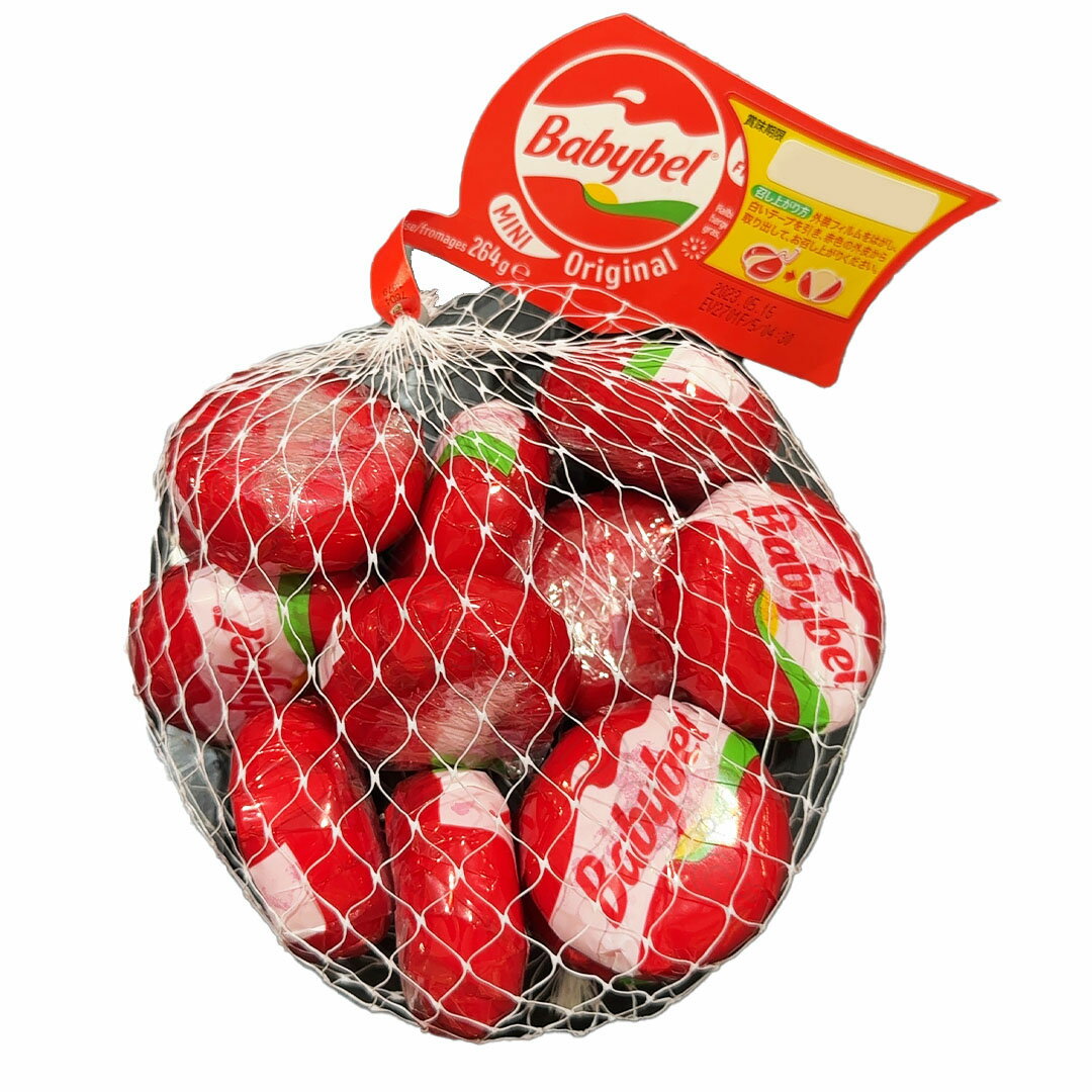 楽天Happy Delica【Costco コストコ】MINI Babybel ミニ ベビーベル 12個入 フランス産 ナチュラルチーズ 食品 冷蔵 香り 味わい ナチュラル タイプ ミルク 風味 製造 用品 コク お気に入り 料理 フレッシュ 濃厚 フランス クリーム cal 生地 期間限定 フレーバー【Costco コストコ】