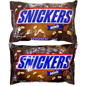 【大容量1020g×2個セット】マース スニッカーズ SNICKERS ミニチュア 1020g×2袋 義理チョコ バレンタイン お菓子 小分け 食品【Costco コストコ】