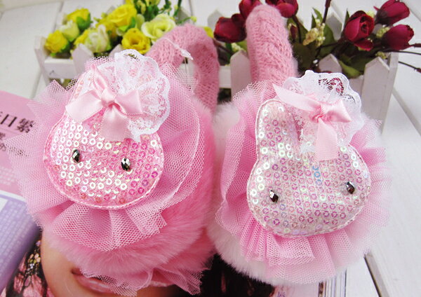 【楽天1位】 耳あて キッズ 女の子 子供 防寒 ジュニア 冬 こども かわいい 子ども...
