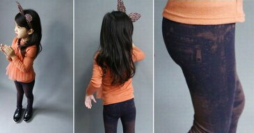 【数量限定値引き】子供 パンツ ストレッチ パンツ 子供ボトムス デニム風レギンス 子供服 キッズ パンツ ズボン 子供 レギンス デニム ストレッチ「1408円⇒998円」