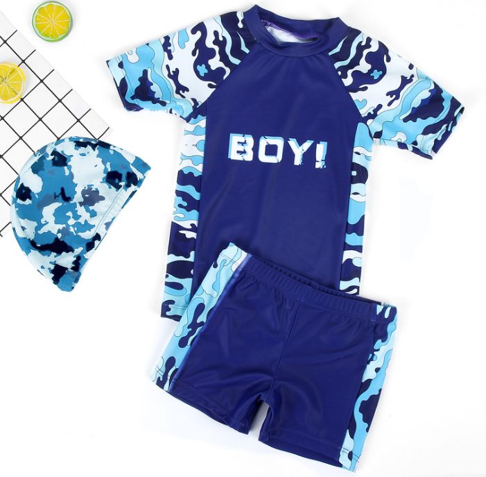 子供 水着 男の子 セット キッズ 水着 男の子 3点セット 男児 水遊び 90cm 100cm 1...