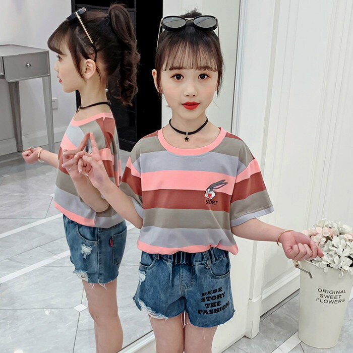 子供服 Tシャツ 女の子 半袖 子供 Tシャツ 子供服 半袖 Tシャツ デザイン ショート...