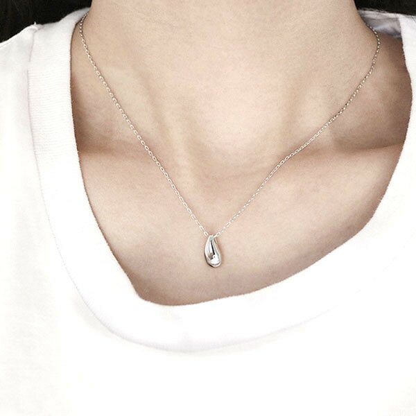 樂天商城 - シルバーラクリマネックレス デザインネックレス シルバー925 お洒落 かわいい 綺麗 アクセサリー シルバー 銀 ネックレス キラキラ 大人 贈り物 ギフト プレゼント 上品 優美 エレガント