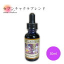 セブンスチャクラ ブレンド 第七チャクラ パワーオフブラワーヒーリングエッセンス 30ml アメリカ フラワーエッセンス イーシャラーナー パワーオフブラワーヒーリング オーラ 浄化 リラックス 瞑想 セルフケア 癒し