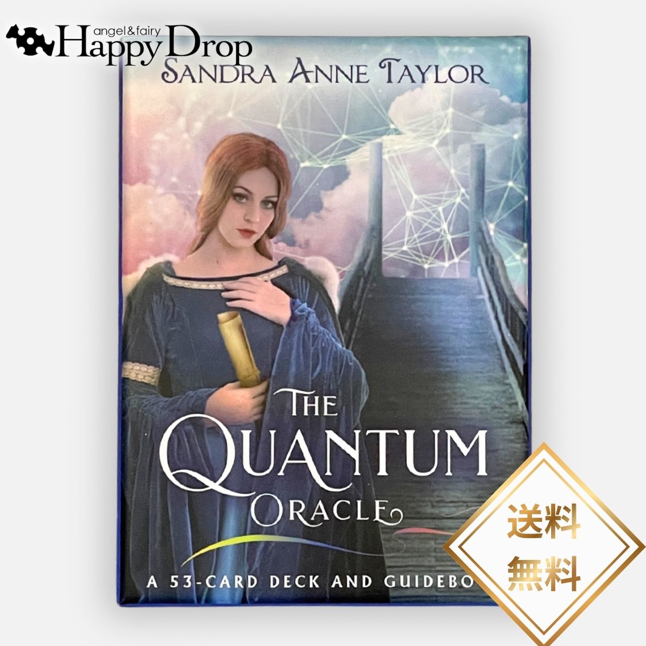 クォンタムオラクルカード オラクルカード 日本語版 日本語解説書付き 正規品 占い 当たる 美しい きれい かわいい おすすめ 恋愛 仕事 人生 人間関係 タロットカード ルノルマンカード バイブレーション エネルギー 量子力学
