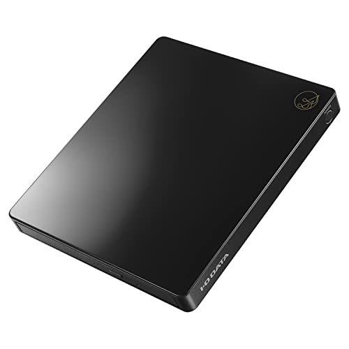 IODATA CDレコーダー「CDレコ6(ブラック)」 スマホ CD取り込み パソコン不要 Wi-Fiモデル ディスプレイオーディオ USB/microSD対応
