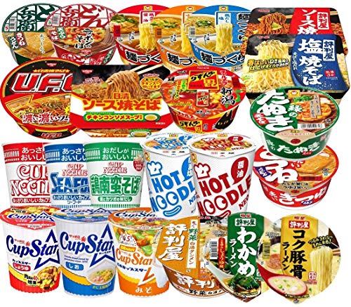 人気 カップ麺 12種類 詰め合わせ セット 12個アソートの商品画像