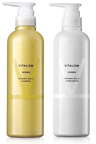 バイタリズム シャンプー バイタリズム(VITALISM) スカルプケア シャンプー＆コンディショナー セット for WOMEN (女性用) 各500ml 大容量 ポンプ式 (リニュー