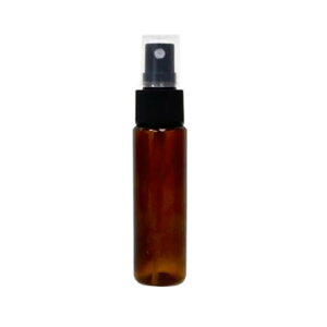 スプレーボトル 30ml 【アンバー(茶褐色)】【ブラックフィンガースプレー】手作り化粧品等にお薦め。アルコールやアロマ・アトマイザー (G-07)