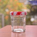 【アンティークジャム30】国産ジャム瓶 超ミニサイズ 赤白チェック32ml(満量) ツイストキャップ【国産 日本製】ジャム瓶 ガラス瓶 ハチミツ瓶 食品ビン キ...