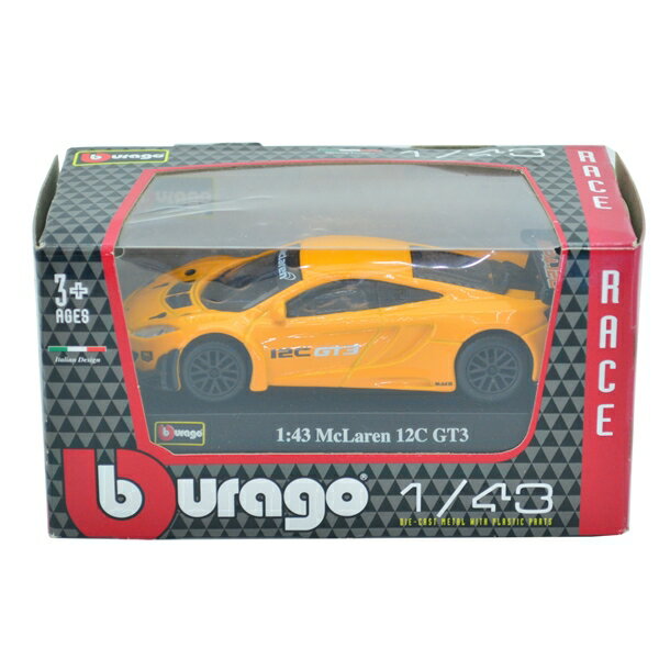 McLAREN マクラーレン MP4 12C GT3 1/43 ブラーゴ ミニカー